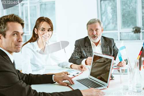 Image of Business people working together