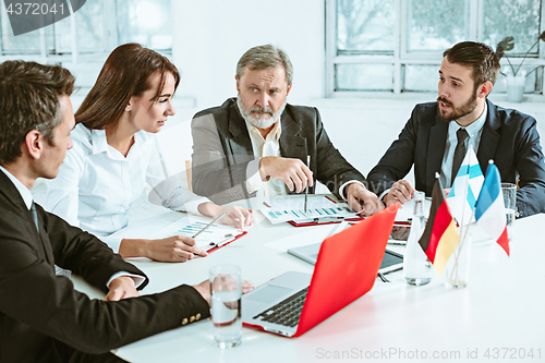 Image of Business people working together