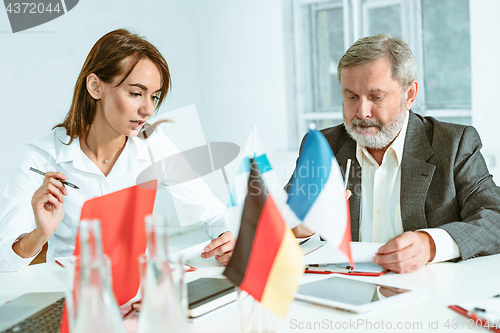 Image of Business people working together