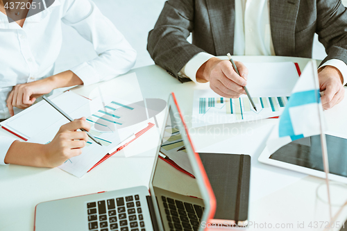 Image of Business people working together