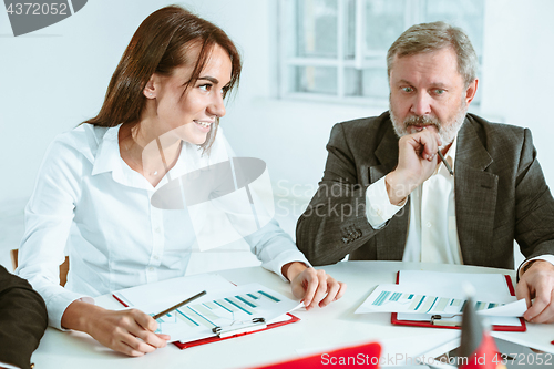 Image of Business people working together
