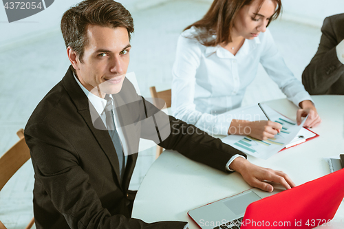 Image of Business people working together
