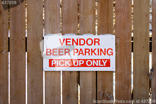 Image of Vendor Beer Parking