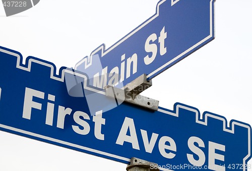 Image of Main Street Sign