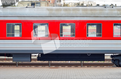 Image of Part of train wagon