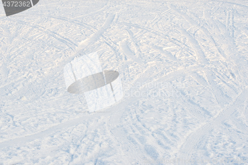 Image of snow background texture