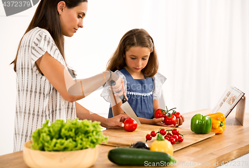 Image of Having fun in the kitchen