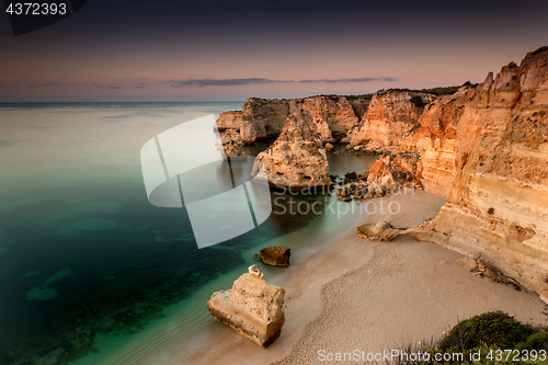 Image of Beach at night