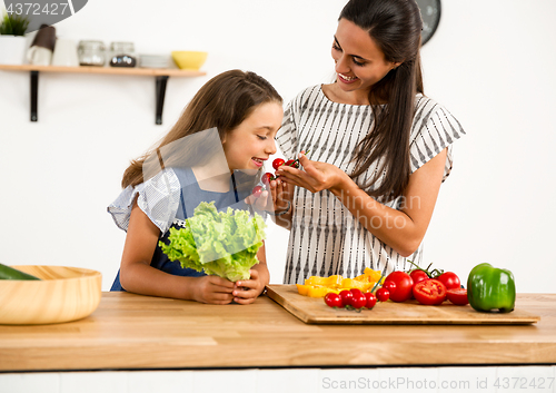 Image of Having fun in the kitchen