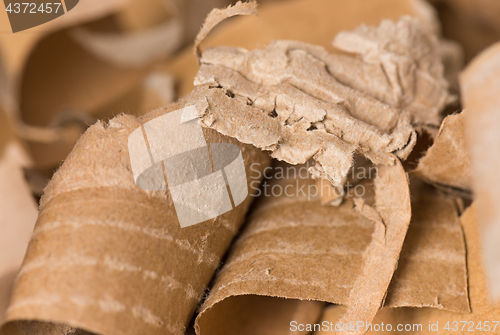 Image of Corrugated cardboard background