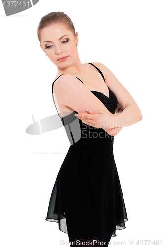 Image of Woman ballerina ballet dancer