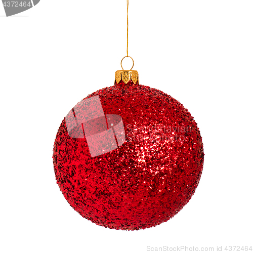 Image of Christmas bauble on white