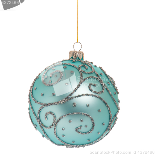 Image of Christmas bauble on white