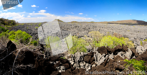 Image of Tsingy rock formations in Ankarana, Madagascar