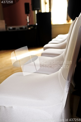 Image of Seating at a wedding ceremony