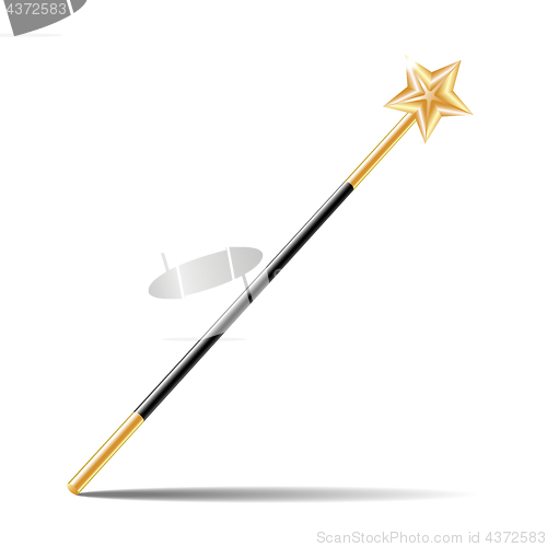 Image of Magic Wand with gold star