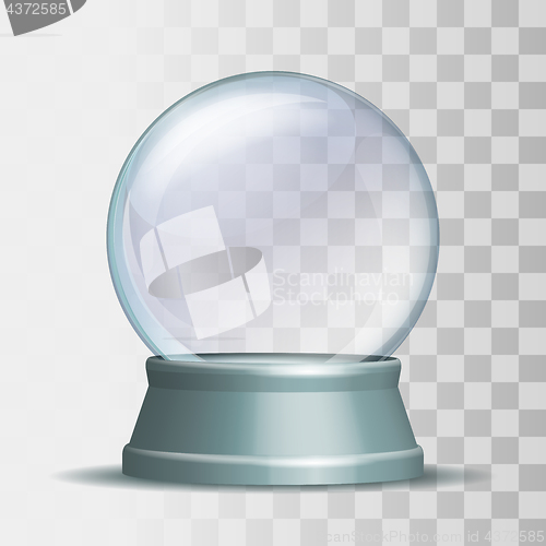 Image of Empty snow globe.