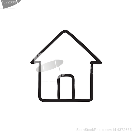 Image of House sketch icon.