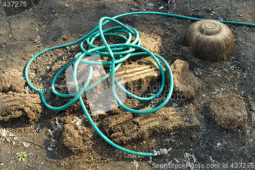 Image of Messed Up Garden Hose