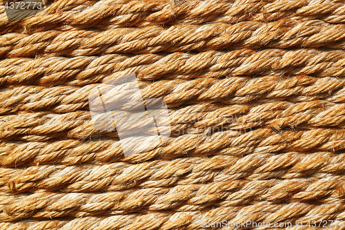 Image of texture of trellis rope