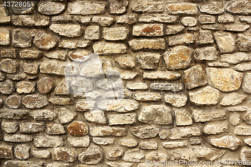 Image of old stone wall texture