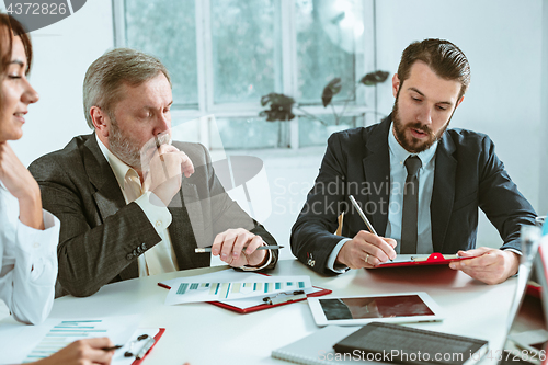 Image of Business people working together