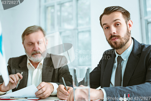 Image of Business people working together