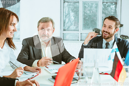 Image of Business people working together