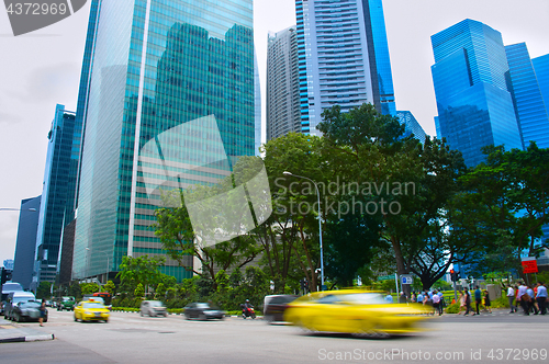 Image of Rush hour in Singapore