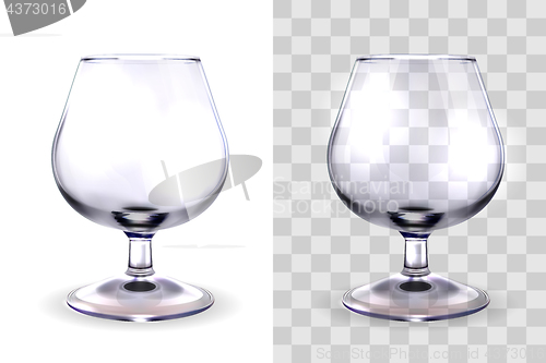 Image of Brandy glass transparent
