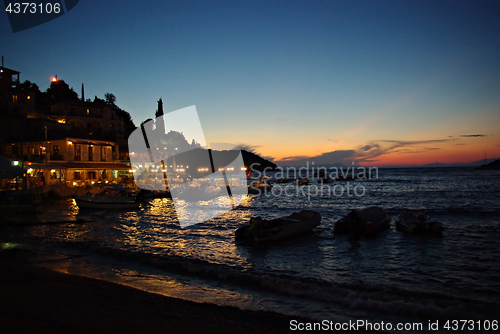 Image of Town Sunset