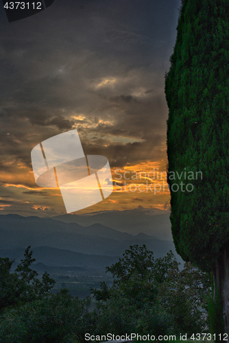 Image of Mountain Sunset