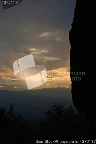Image of Mountain Sunset
