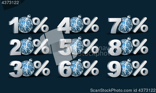 Image of Percent discount icon