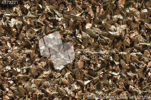 Image of Arsenopyrite mineral with crystalline structure and metallic lus