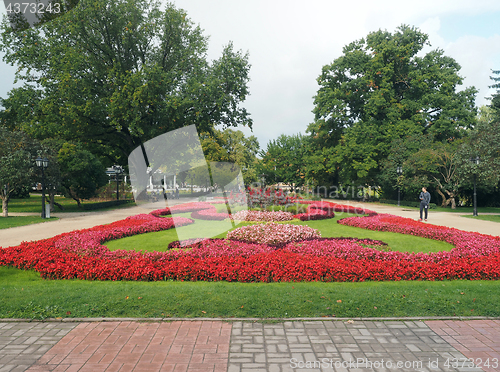 Image of editorial Vermanes Garden park by National Opera Riga Latvia