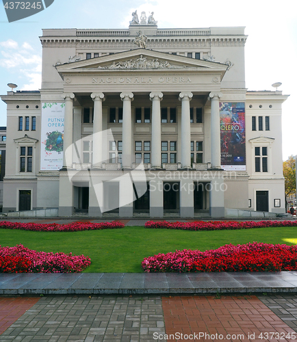 Image of editorial National Opera Riga Latvia