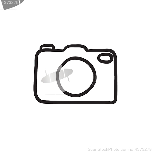 Image of Camera sketch icon.