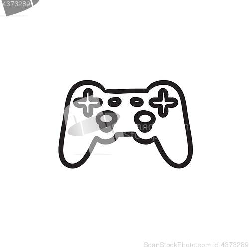 Image of Joystick sketch icon.