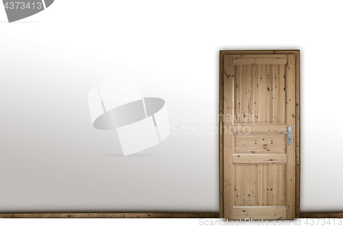 Image of wooden door