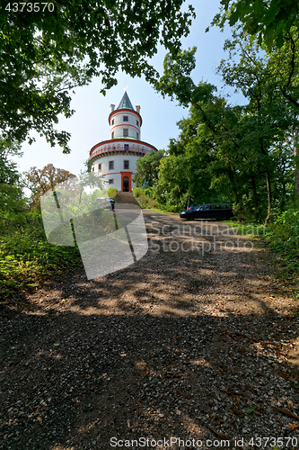 Image of Humprecht Chateau (baroque castle). Czech Republic