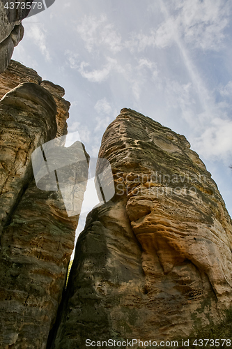 Image of sandstone rocks - Prachovske skaly (Prachov Rocks)