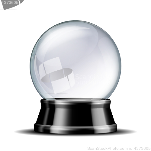 Image of Empty snow globe.