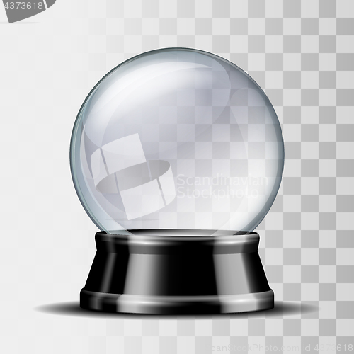 Image of Empty snow globe.