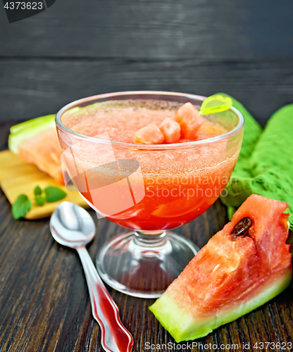 Image of Jelly airy watermelon on table