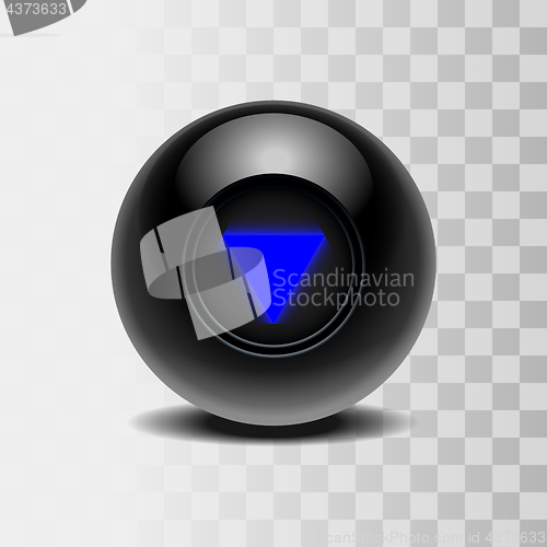 Image of The magic ball of predictions for decision-making.