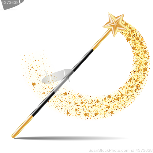 Image of Magic Wand with gold star