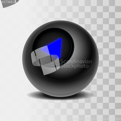 Image of The magic ball of predictions for decision-making.