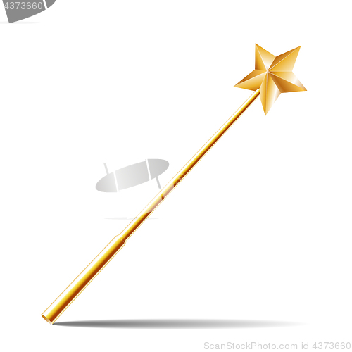 Image of Magic Wand with gold star