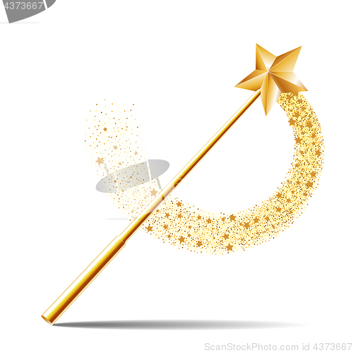 Image of Magic Wand with gold star